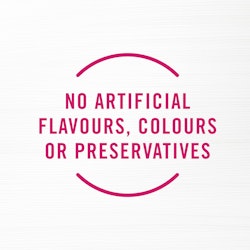 No artificial flavours, colours or preservatives