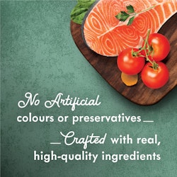  No artificial colours or preservatives - real quality ingredients