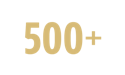 500+