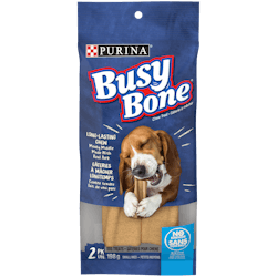 Gâteries à mâcher en forme d’os Busy Bone pour chiens petits/moyens