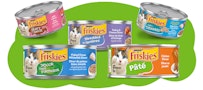 friskies wet cat food lineup