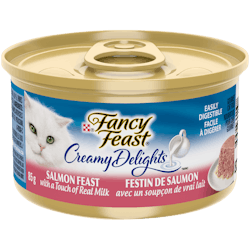 Fancy Feast Creamy Delights Festin de Saumon Avec Un Soupçon de vrai lait Nourriture pour Chats