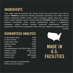 Ingredients & Guaranteed Analysis