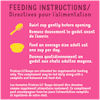 Feeding Instructions