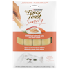 Purina® Fancy Feast® Savoury Purée Naturals™ with Natural Salmon & Tuna in a Demi-Glace 4 x 10g