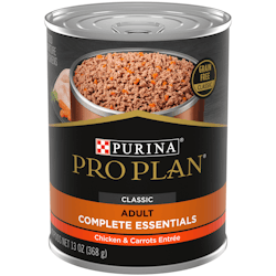 Purinaᴹᴰ Pro Planᴹᴰ Complete Essentials Classique Entrée de Poulet et Carottes Nourriture pour Chiens Adulte