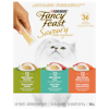 Fancy Feast🅫 Savoury Purée Naturals🅪 36 Gâteries Collection