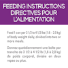 Feeding Instructions