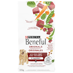 Benefulᴹᴰ Originales avec Vrai Boeuf Nourriture Naturelle pour Chiens