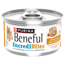 Benefulᴹᴰ IncrediBitesᴹᴰ en sauce avec du vrai poulet Nourriture pour Chiens