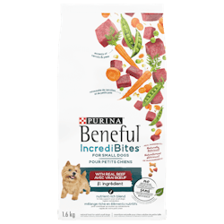 Benefulᴹᴰ IncrediBitesᴹᴰ avec Vrai Bœuf Nourriture pour chiens