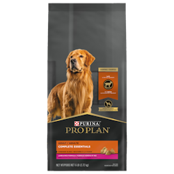 Purina🅫 Pro Plan🅫 Adulte Complete Essentials Bouchées à la Viande Formule Agneau et Riz Nourriture Sèche pour Chiens