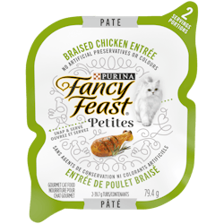 Fancy Feast Petites Pâté Entrée de Poulet Braisé Nourriture pour Chat Gourmet