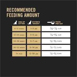 Feeding Amounts