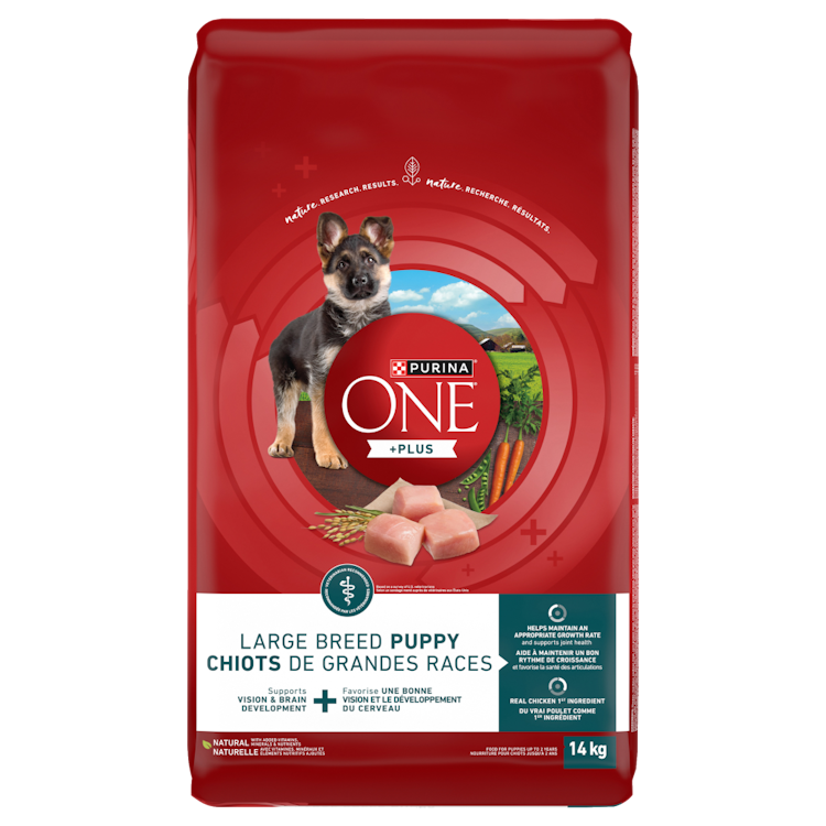 Purina® ONE® +Plus Large Breed Puppy Food for Puppies up to 2 Years