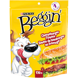 Beggin’ᴹᴰ Tranches Saveur de Hamburger au Fromage Gâteries pour Chiens