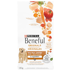 Benefulᴹᴰ Originales avec Vrai Poulet Nourriture Naturelle pour Chiens Adultes