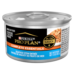 Purina Pro Plan Complete Essentials Entrée de Ragoût de Fruits de Mer en Sauce Nourriture pour Chats Adultes