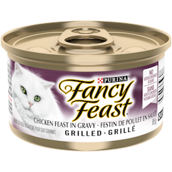 Fancy Feast🅫 Grillé Festin de Poulet en Sauce Nourriture Humide pour Chats