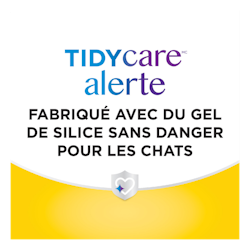 Tidy Cats🅫 Tidy Care🅪 Alerte Multi-Chats Litière Non Agglomérante