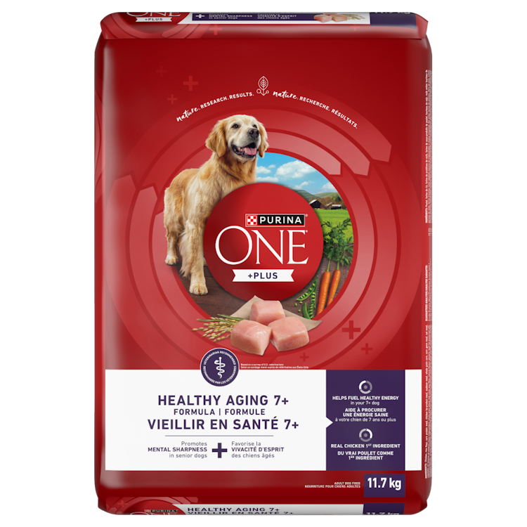 Purina® ONE® +Plus Healthy Aging 7+ Formula Dry Dog Food 