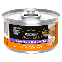 Pro Planᴹᴰ Spécialisée Boule de Poils Entrée de Poulet Classique Nourriture Humide Pour Chats