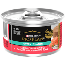 Pro Plan Chaton Entrée de Saumon et Poisson de Mer Classique Nourriture Humide pour Chats