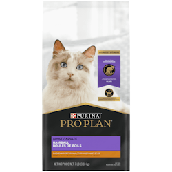 Pro Planᴹᴰ Adulte Contrôle des Boules de Poils Formule Poulet et Riz Nourriture Sèche pour Chats