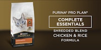 Purina Pro Plan Complete Essentials Shredded Blend Chicken & Rice Formula