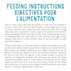 Feeding Instructions