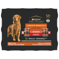 Purina® Pro Plan® Adult Complete Essentials™ Classic Variety Pack Wet Dog Food