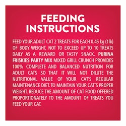 Friskies® Party Mix® Mixed Grill Crunch Cat Treats - Feeding