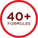 40+ formules