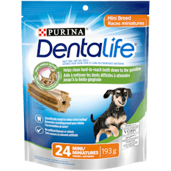 DentaLifeᴹᴰ Miniature Gâteries pour Chiens pour les Soins Buccodentaires Quotidiens