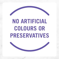 No artificial colours or preservatives