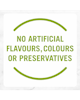 No artificial colours or preservatives