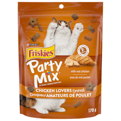 Friskiesᴹᴰ Party Mix🅪 Croquant Amateurs de Poulet Gâterie pour Chats