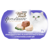 Fancy Feastᴹᴰ Hors d'Oeuvreᴹᴰ Amuse-Gueule au Blanc de Poulet et au Boeuf en Lanières pour Chats