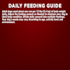 Recommended Daily Feeding Amounts