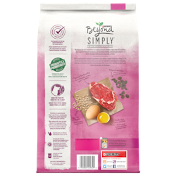 Beyond Simply Farm-Raised Beef, Barley & Free Run Egg Recipe Dry Dog Food