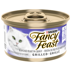 Fancy Feast🅫 Grillé Festin de Fruits de Mer en Sauce Nourriture pour Chat Humide