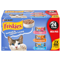 Purina® Friskies® Seafood & Chicken Lovers Variety Pack