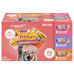 Friskies® With Poultry in Gravy Cat Food Variety Pack