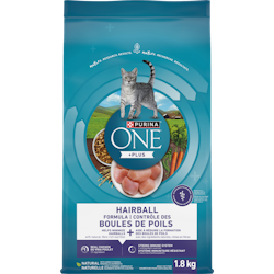 Purina® ONE® +Plus Hairball Formula Adult Cat Food 