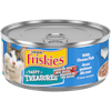 Friskies🅫 Tasty Treasures🅫 avec Poisson de Mer en Sauce Nourriture Humide pour Chats