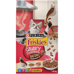 Friskies® Gravy Swirlers™ Dry Cat Food