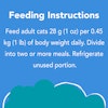 feeding instructions