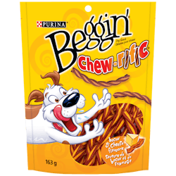 Beggin’ᴹᴰ Chew-rificᴹᴰ Saveurs de Bacon et de Fromage Gâteries pour Chiens