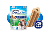 Gâteries à Mâcher pour Chiens pour les Soins Buccodentaires Quotidiens DentaLife ActivFresh