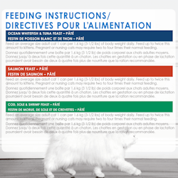 Feeding Instructions